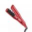 VGR Hair Volumizer and Crimper Iron, 165C-210C, Red - V-531