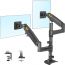 NB Dual Monitor Stand, 22 to 32 inch, Black - H180