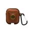 Leather Case for Apple AirPods- Light Brown