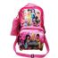 Gharibo Bags School Backpack With Lunch Bag and Pencil Case for Girls, Tinker Bell Pattern - Pink