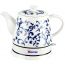 Home Porcelain Kettle, 1 Liter, 900 Watt, White - HHB1017B