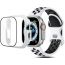 Dl3 Mobilak Strap Compatible with Apple Watch Ultra 49mm,Soft Silicone Sport Breathable Wristband Replacement Strap Men Women Strap With Protective Cover Screen Shockproof