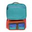 Gharibo Bags School Backpack For Girls, Stripe Pattern - Blue and Pink