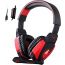 KOTION EACH G4000 Gaming Headset Professional Over Ear VIRTUAL SURROUND USB Gaming Headphone with Mic Volume Control for PC Computer Laptop Gaming (Black+Red)