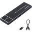 Aimos USB-C 3.1 to M.2 Nvme SSD Enclosure External Adapter, 10 Gbps, Black - ‎AIMOSHDISK-B