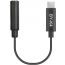 Boya By-K4 3.5Mm Female Trs To Male Usb Type-C Adapter Cable Connector Dongle - Compatible With Samsung Galaxy, Pixel, Moto, Htc, Ipad Pro Smartphones And Tablets - Usb C To 3.5Mm Audio Adapter