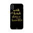 Work Hard Stay Humble Printed Back Cover for Apple iPhone XS