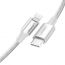 UGREEN USB-C to Lightning Cable Braided Cable, 3A, 1m, Silver - 70525