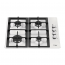 Purity Stainless steel Gas Built-In Hob, 4 Burners, 60 cm, Silver - PRT601F
