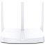 Mercusys Wireless N Router With Three 5dbi Antennas, 300 Mbps, White - MW306R
