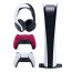 Sony PlayStation 5 Digital Edition, 16GB GDDR6 RAM, with 2 DualSense Wireless Controllers, and 3D Wireless Gaming Headset, White- PS5-DE-14
