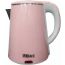 Black and White Electric Kettle, 2 Liters, 1500W, Pink - L-300