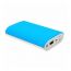 PZX Wired Power Bank, 10400 mAh, 1 USB Port - Blue
