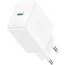 شاحن جوي روم، 20 وات، منفذ USB-C، ابيض - JR-TCF20