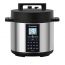Nutricook  Electric Pressure Cooker, 8 Liters, 1500 Watt, Silver and Black- NC-SP330