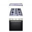 Purity Gas Built-in Hob, 60cm, 4 Burners, Stainless Steel - HPT604S, with PIATTA Island Hood, 60 CM, and Built-in Gas Oven with Grill, 65 Liters - OPT601GG