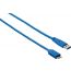 كابل كيندكس USB فئة A الي USB3.0 مايكرو B، 1متر، ازرق - 1901