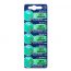 Sony  377 Coin Battery, 1.55Volts, 5 Pieces, Silver - SR626SW