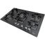 Kitchen Line Gas Built-in Hob 90CM, 5 Burners, Black Enamel - ZP-J5020BK