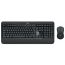 Logitech Advanced Wireless Keyboard and Mouse Combo, Black - MK540