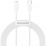 Baseus Type-C to Lightning Cable, 2 Meter, White - CATLYS-C02