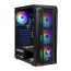 AHW Tower PC, Intel Core i5-12400F, 1TB HDD, 256GB SSD, 8GB RAM, ZOTAC Gaming GeForce RTX 4060 Ti 8GB - Black