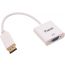 كابل محول من DP ذكر الي VGA انثي بي.تيك، ابيض - KX 2804
