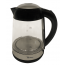 Home Electric Kettle, 1.7 Liters, 1850 Watt, Transparent and Black - TM1014