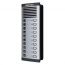 Advision Audio Door Intercom, 20 Lines, Black and Silver - AD2-420-3W