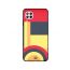 Moreau Laurent Circle At Bottom Red Yellow Grey Pattern Printed Back Cover for Huawei Nova 7i