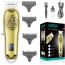 VGR Rechargeable Hair Trimmer, Wet and Dry, Gold- V-920