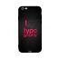 I Love Typography Printed Back Cover for Apple iPhone 6S Plus