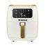 Fresh Digital Air Fryer, 7 Liters, 1800 Watt, White and Gold- FAF-D1800W