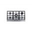 Meneghetti Built-in Gas Hob, 60Cm, 5 Burners, Silver - HMG 60 PB T 4BF