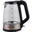 Zada Electric Glass Kettle, 2 Liters, 2200 Watt, Transparent -  ZKT-310