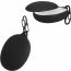 kwmobile Silicone Case Compatible with Anker Soundcore Liberty 3 Pro - Case Protective Cover for Headphones - Black