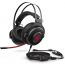 Hp Omen 800 Wired Headphone with Microphone, Black and Red - 1KF76AA-ABB