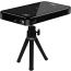 DLP Projector, 3840x2160 Resolution, Black - P09 with Tripod Mount