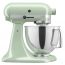 KitchenAid Artisan Stand Mixer With Attachments, 4.8 Liter, 300 Watt, Pistachio - 5KSM175PS