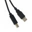 BLITZ USB-A to USB-B Male Printer Cable, 3 Meters - Black