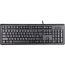 A4tech Wired Keyboard, Black - KR-92