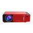 LED Projector, 1280× 720, Red- T6