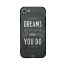 جراب ظهر بطبعة عبارة Dreams Dont Work Unless You Do لابل ايفون 6