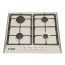 Fresh Built-In Gas Hob, 4 Burners, Stainless Steel, 60 cm - HHFB60CMSF