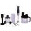 Touch El Zenouki Hand Blender with attachments, 800 Watt, Black- 40507