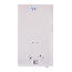Long Life Gas Water Heater, 10 Liters, White - Kemet
