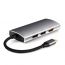 موزع USB لافينتو 5 في 1، فضي - US016
