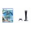 Sony PlayStation 5, 1 Wireless Controller, White - CFI-1016A01 MEE, with Horizon Forbidden West for PlayStation 5