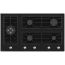 Teva Gas Built-in Hob, 90cm, 5 Burners, Black - NT145