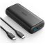 Anker PowerCore Power Bank, 10000mAh, 2 Ports, Black - A1236HZ1